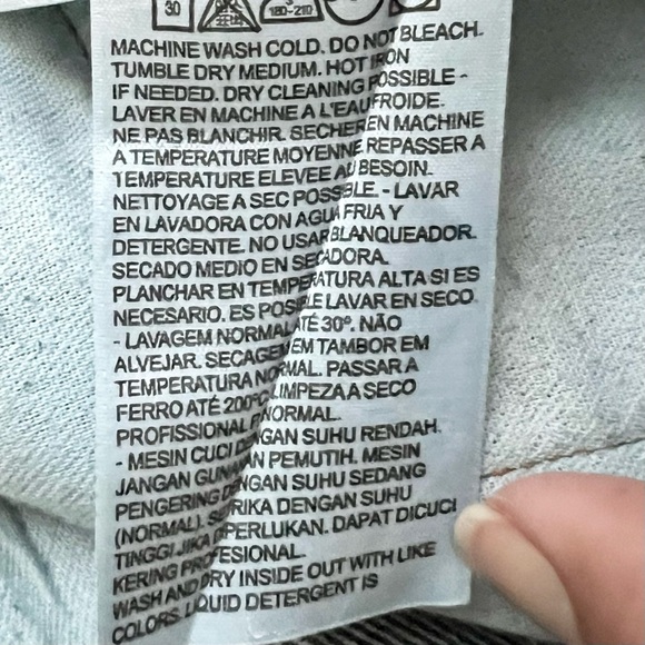 Levis 505 Jeans Blue Wash Denim Straight Leg Regular Fit Men’s Size 40x30 - Picture 11 of 11